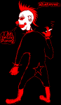 teenage clown